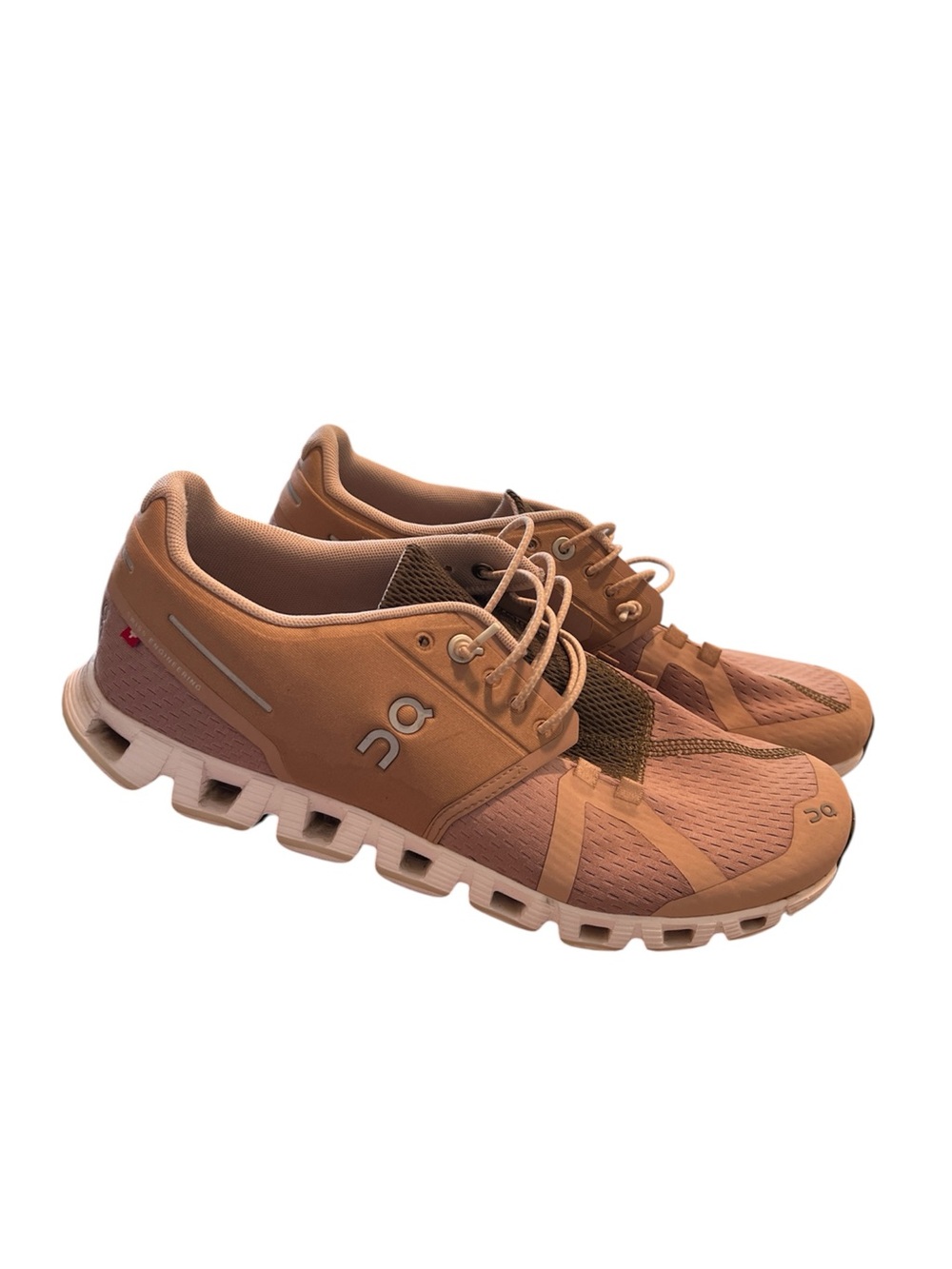 On Running Women's Cloud Sneakers in Tan/Copper